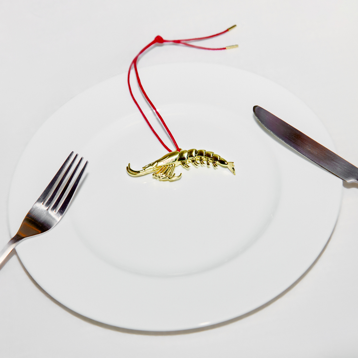 Waterford 2024 Christmas Shrimp Golden Ornament